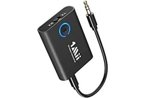 1Mii ML301 Bluetooth 5.3 Transmitter Receiver Dual Link Aux Bluetooth Adapter - Picture 1 of 1