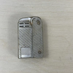 Accendisigari vintage Regens Side Squeeze modello art deco tessuto cesto - Foto 1 di 7