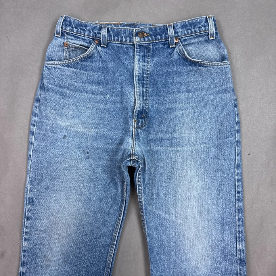 Jeans Levis Vintage Para Hombre 32x32 Azul Años 90 517 Naranja Acampanado Bootcut 646 Hecho en EE. UU. Foto 1 de 4