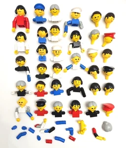 Lego Homemaker Minifigure Parts Lot Family Figures Boy Girl Basic 1970s People - Picture 1 of 3