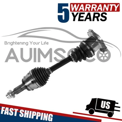 Front CV Axle Assembly for 1999-2006 Chevy Silverado 1500 1998-2006 GMC Yukon - Image 1 of 4