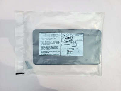 2006-2010 TOYOTA SIENNA FRONT LICENSE PLATE BRACKET HOLDER 75111-AE010 OEM - Image 1 of 4