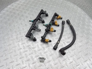 2012 09-12 Honda CBR600 CBR600RR CBR 600 Fuel Gas Petrol Injector Nozzle Rail - Bild 1 von 9