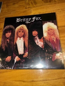 New BRITNY FOX Self-Titled 2024 RED 180G Vinyl Limited - Mint! Hair Metal - Picture 1 of 3