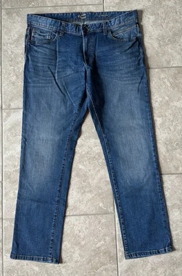 Pantalones de mezclilla Camel Active para hombre 38X30 *38x29* azules HOUSTON rectos modernos elásticos Foto 1 de 4