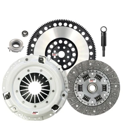 KIT DE EMBRAGUE DEPORTIVO PREMIUM OEM + VOLANTE CROMADO para 90-99 SUBARU LEGACY 2,2 L EJ22 Foto 1 de 4