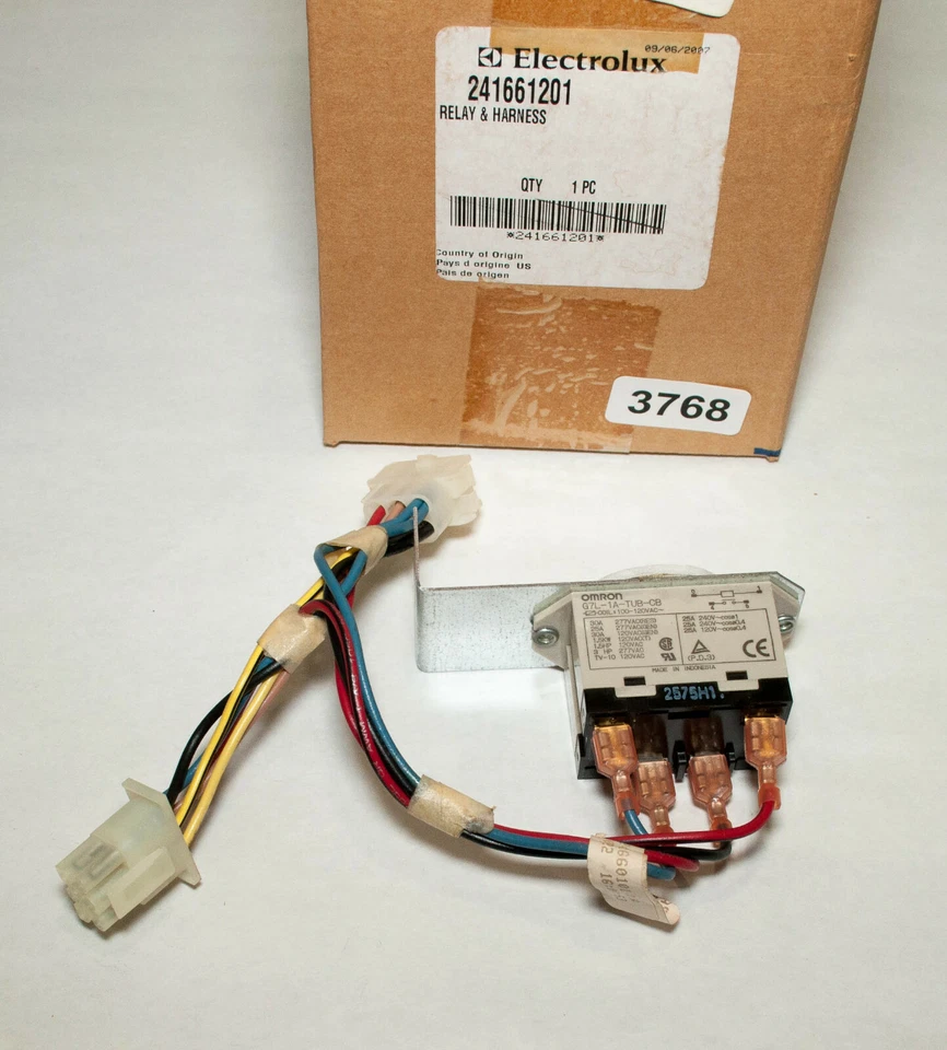 Relé y arnés para refrigerador Electrolux 241661201 Foto 1 de 1