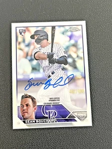 2023 Topps Chrome #RA-SB Sean Bouchard Rookie RC Refractor Auto /499 - Picture 1 of 2