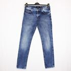 J. LINDEBERG Men&#39;s Jeans Size W30 L32 Slim Fit Straight Blue Fade Effect k4824