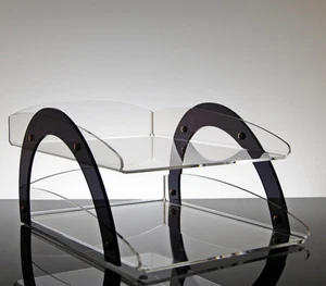 Slato Vaschette porta documenti da scrivania e ufficio in plexiglass Spica - Foto 1 di 1