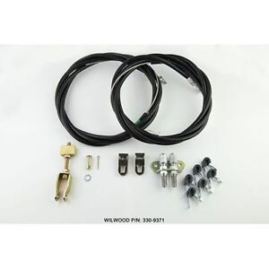 Wilwood 330-9371 Universal Disc/Drum Parking Brake Cable Kit