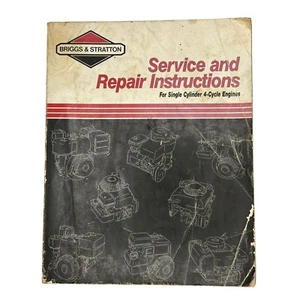 Briggs & Stratton Service- und Reparaturanleitung Handbuch 4-Takt Einzylinder - Bild 1 von 14