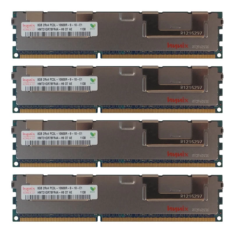 32GB Kit 4x 8GB HP Proliant BL2X220C BL460C BL465C BL490C BL620C G7 Memory Ram - Image 1 of 1