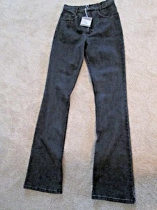 NWT *GIORGIO'S OF PALM BEACH DARK DENIM COTTON SPANDEX JEANS * ITALY SZ 42 US 6 - Picture 1 of 6