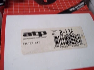 Transmission Filter Kit-Premium Replacement Auto Trans Filter Kit ATP B-136 - Picture 1 of 2