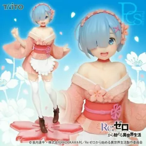 US-VERKÄUFER ~ Re:Zero Rem Precious Anime-Preisfigur / Original Sakura Kimono Ver - Bild 1 von 3