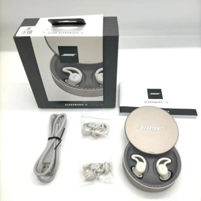 Fones de ouvido intra-auriculares sem fio Bose Sleepbuds II máscara de ruído branco para dormir JPN - Imagem 1 de 4