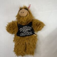 Vintage ALF Born To Rock Hand Puppet Plush ALF 12” Plush 1988