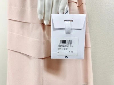 CHRISTIAN DIOR Silk Dress NEW $4800 Blush Pink France 44 / US 12 NWT - Image 1 of 4