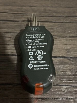 Probador de circuito Greenlee GT-10  Foto 1 de 2