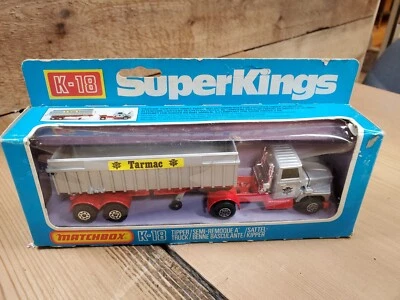 Matchbox Super Kings K-18 Tarmac Tipper Truck - Image 1 of 4
