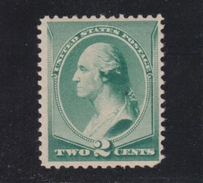 US 213 2c Washington Mint F-VF OG H SCV $40 - Image 1 of 2