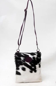 Bolso de hombro 100 % cuero de vaca real bandolera SB5047 - Imagen 1 de 4
