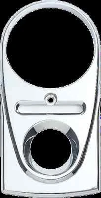 Cubierta de tablero superior Tear Drop cromada lisa Harley Softail Deluxe 06-09 Foto 1 de 3