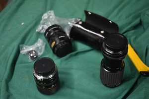 SIGMA Zoom 1:4.5 f=100-210mm -- MACRO ZOOM F:28 70MM ---SAMIGON TELEPHOTO LENS - Picture 1 of 9