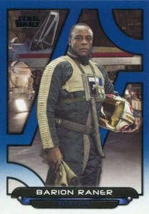 Star Wars Galactic Files 2018 Blue Base Card RO-39 Barion Raner