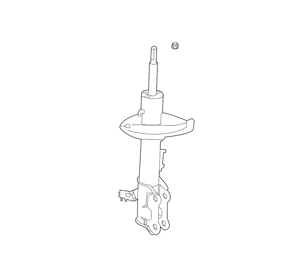 Puntal de suspensión izquierda conductor delantero original OEM para Toyota Highlander 2020 Foto 1 de 1