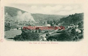 PRINTED POSTCARD OF THE VALE OF AVOCA, COUNTY WICKLOW REPUBLIC OF IRELAND WRENCH - Picture 1 of 2