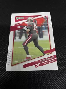 Tom Brady 2021 Panini Donruss #1 Tampa Bay Buccaneers Investment Card MINT - Picture 1 of 2
