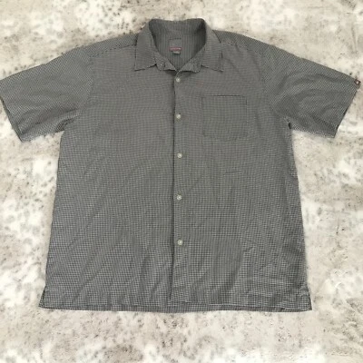 Vtg Quiksilver  Mens Large Button Shirt Polynosic Y2K 90s Burnquist Quicksilver - Image 1 of 4