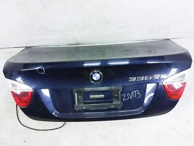 BMW 335I 2007-2008 sedán tapa maletero cubierta trasera - azul monaco *abollado* Foto 1 de 4