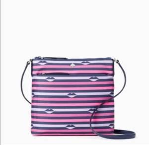 Kate Spade Jae flache Umhängetasche aus Nylon neu mit Etikett - Bild 1 von 7