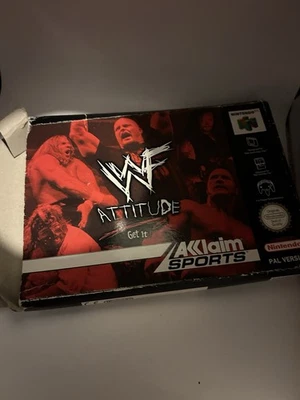 wwf attitude n64 - Image 1 of 4