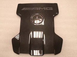 OEM MERCEDES-AMG 4.0L CARBON ENGINE COVER NEW!!! A1770113900 - Picture 1 of 7