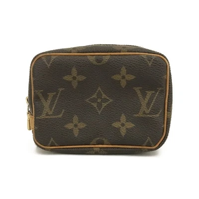 EGA Louis Vuitton Monogram Trousse Wapiti Mini Pouch Brown*/3BL0588 - Image 1 of 4