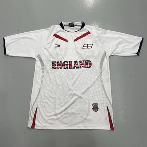 Drako Authentic Wear Herren Größe Large England Fußballtrikot rot weiß - Bild 1 von 12