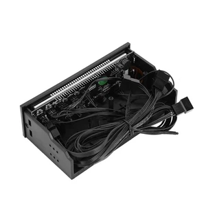 Smart LCD Front Panel with 5 Fan Speed Control & Temp Sensor - Picture 1 of 9
