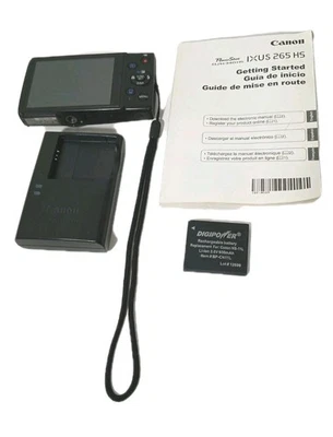 Cámara digital Canon PowerShot ELPH 340 HS/IXUS 265 16,0 MP 12X probada Foto 1 de 4