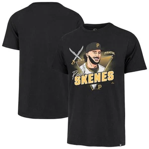 Men's '47 Paul Skenes Black Pittsburgh Pirates Player Caricature Franklin - Bild 1 von 3