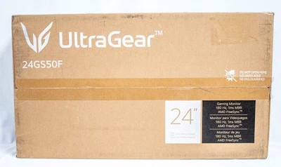LG 24" (24GS50F-B.AUSQ) UltraGear FHD 180Hz Gaming Monitor