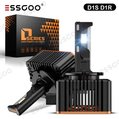 Paar D1S Tagfahrlicht Fernlicht Auto 20000LM Glühlampe Birne 100W Halogen Xenon - Bild 1 von 4