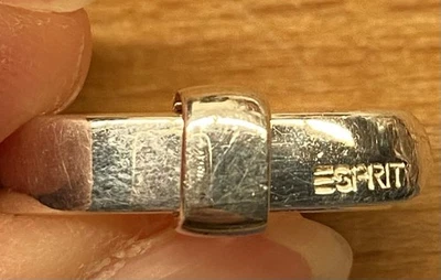 Esprit Ring „Gürtelschnalle“ 925 Sterlingsilber, ca. Größe 18 - Bild 1 von 4