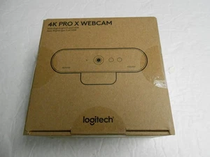 Cámara web Logitech Brio 4K, videollamadas, micrófono con cancelación de ruido [960-001419] - Imagen 1 de 2