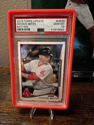 Serie Actualización Topps 2014 - Mookie Betts #US-26 Bateo (RC) Foto 1 de 3