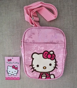 Super Cute Small Size Adjustable Pink San Rio Hello Kitty Crossbody Bag Purse - Picture 1 of 8