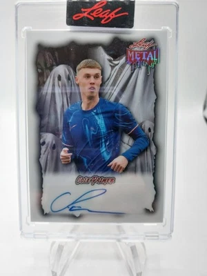 2025 Leaf Metal Cole Palmer Autograph Ghosts SSP 4/5 - Image 1 of 4